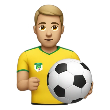 football yellow card  sticker