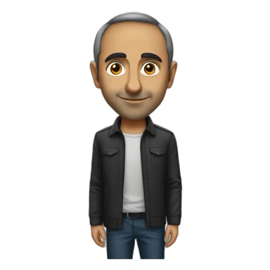 eric zemmour black sticker