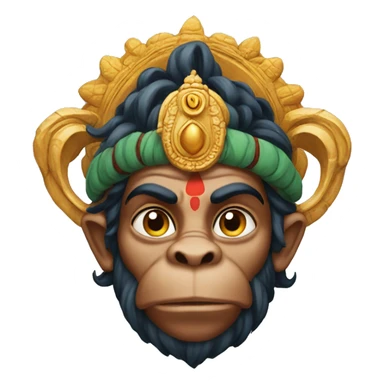 lord hanuman sticker