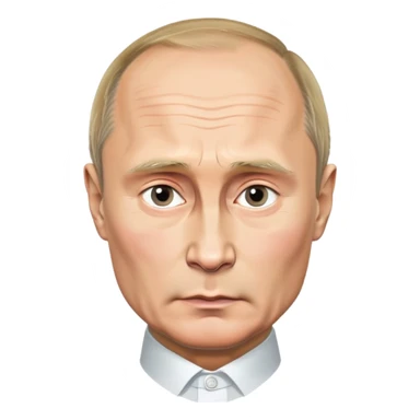 russian president Putin sticker