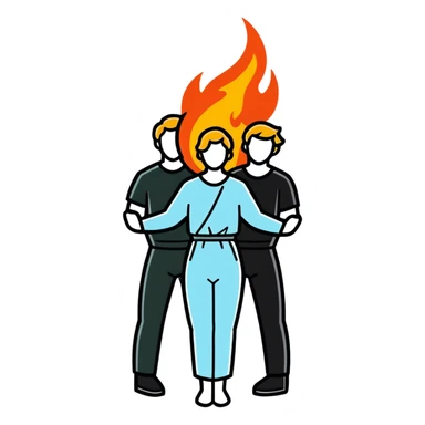 Hot and cold  sticker