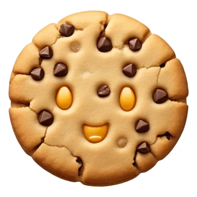 cookie bite sticker