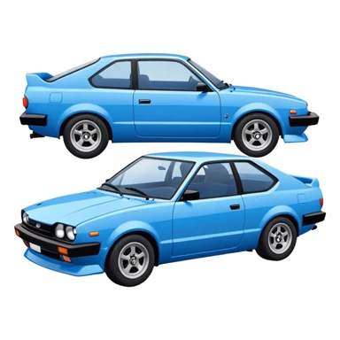 Datsun 200sx blue sticker