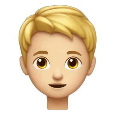 child with fever sticker