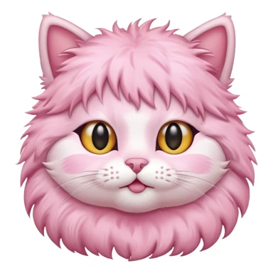 baby pink cat  sticker