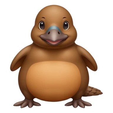 Fatty the platypus sticker