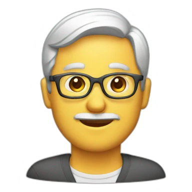 man-teacher-techie-computer sticker