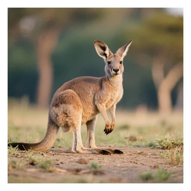 Kangaroo sticker