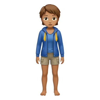 shipwreck survivor, full body sticker