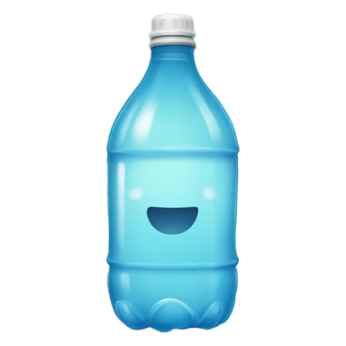 Una botella de agua sticker