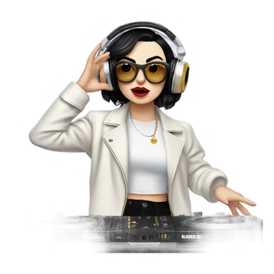 charli xcx dj sticker