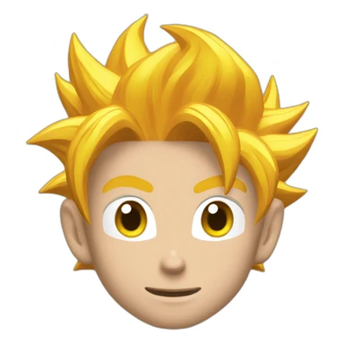 Goku dragonball endant sticker