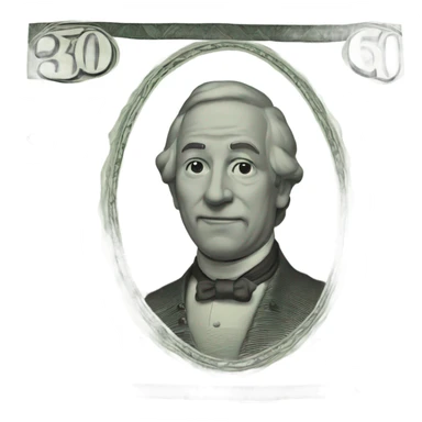 50 pound bill sticker