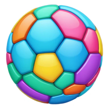 un cerveau comme une boule disco avec une idée sticker