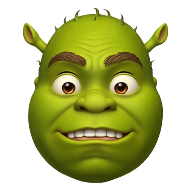Shrek farting sticker