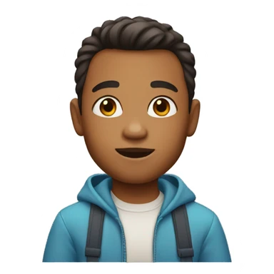 Memoji boy sticker