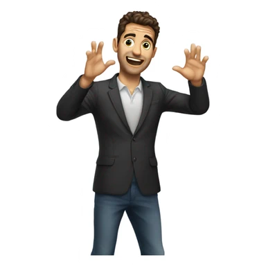 adam mosseri gesturing no sticker