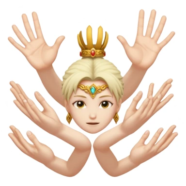 make sukunas domain expansion hand signs sticker