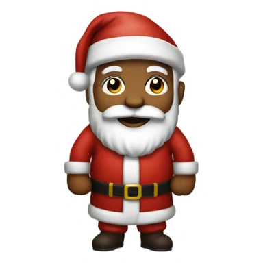 Santa clause with cabinets sticker