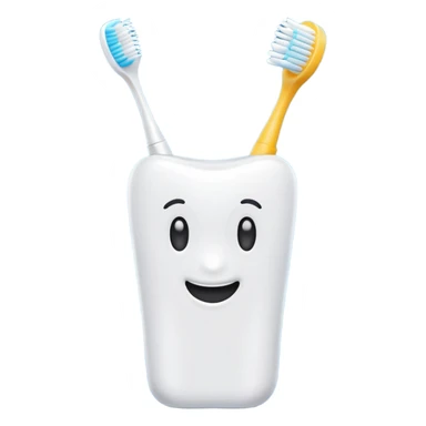 tooth brush sticker