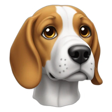 Un beagle sticker