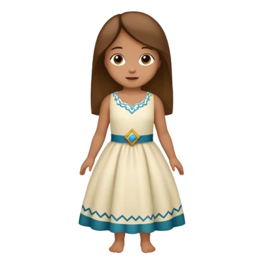 Crie um bonequinha cristã  sticker