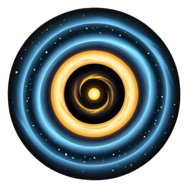 black hole sticker