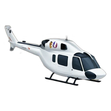 Kobe Bryant in the helicopter sticker