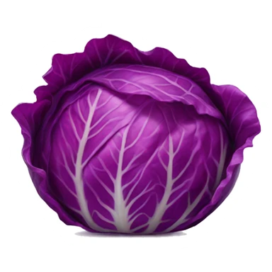 Red cabbage sticker