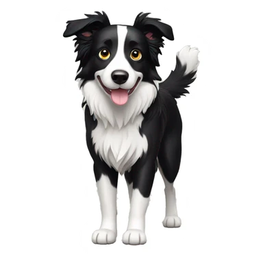 Border Collie Full Body sticker