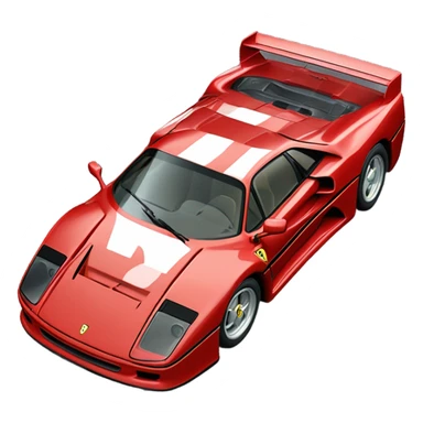 Ferrari f40 sticker
