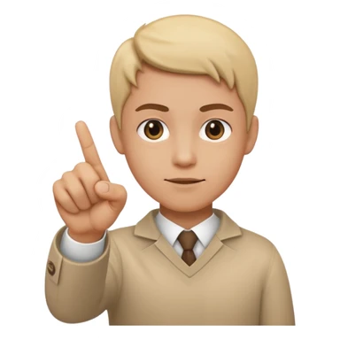 POINTING FINGER DIRECTLY TO CAMERA sticker