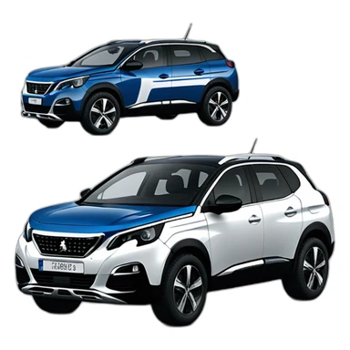 Peugeot 3008 gendarmerie  sticker