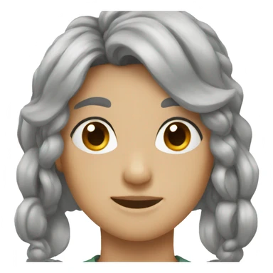 Gray ash bow  sticker