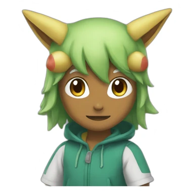 pokémon Sacha sticker