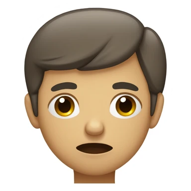 Sighing dramatically  sticker