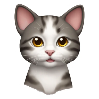 Boujie cat  sticker
