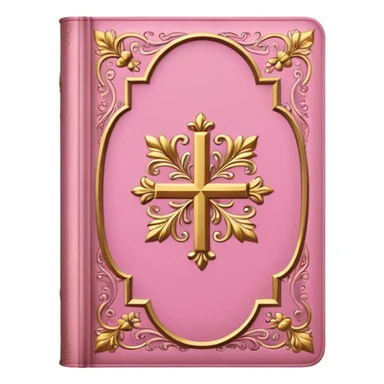 Biblia aesthetic rosa sticker
