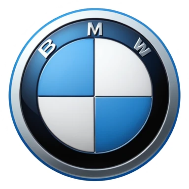 BMW logo emoji sticker