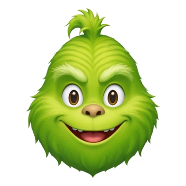 The Grinch is penes sticker