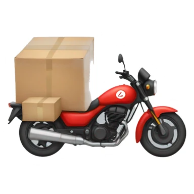 Moto delivery sticker