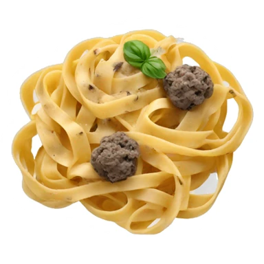 tagliatelle with truffle  sticker