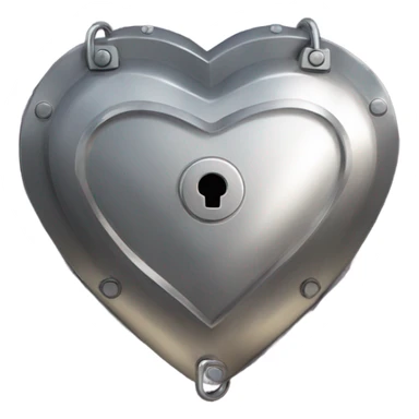 vault with heart sticker