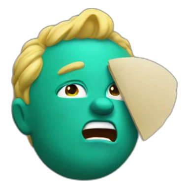 shit hitting the fan sticker