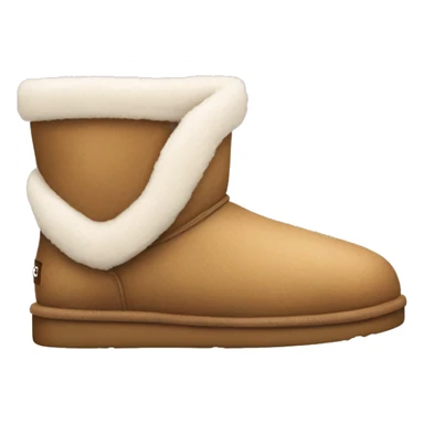 House shoe ugg  sticker