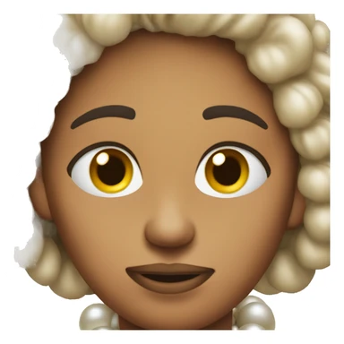 easily offended person wearing pearls sticker