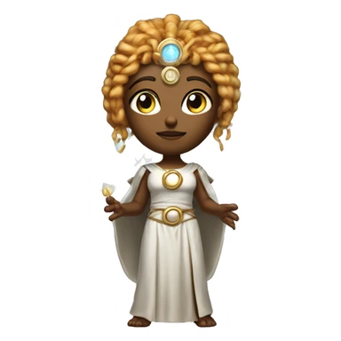 Technomancy Goddess is a mystical being who controls both magic and technology. She can cast spells on technological networks. Her powers blend the ancient art of magic with advanced cybernetics and technology. She can command machines sticker
