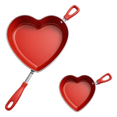Valentine cookware heart shaped  sticker
