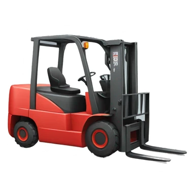 forklift red sticker