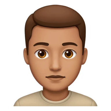 realistic portrait of a man sticker